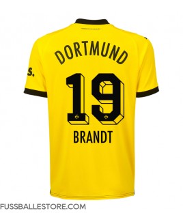 Günstige Borussia Dortmund Julian Brandt #19 Heimtrikot 2023-24 Kurzarm